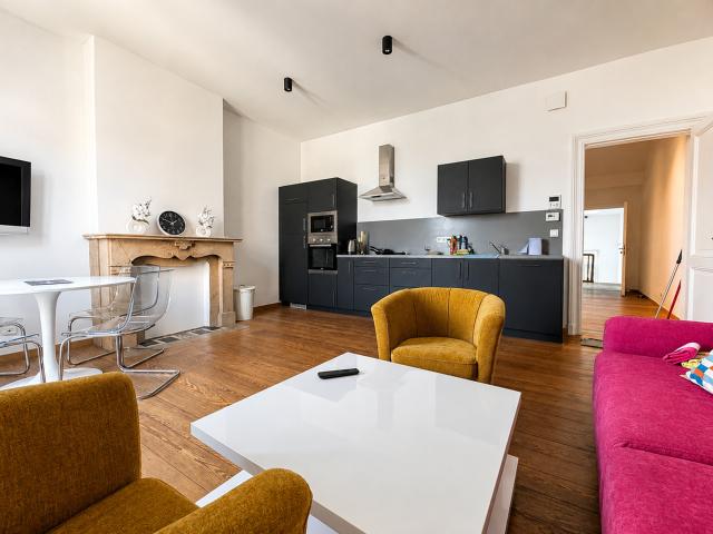 Duplex with two bedrooms in Liège