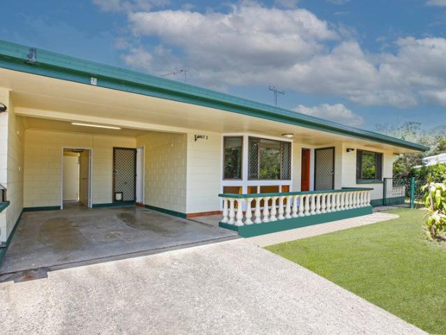 Duplex with fenced rear yard