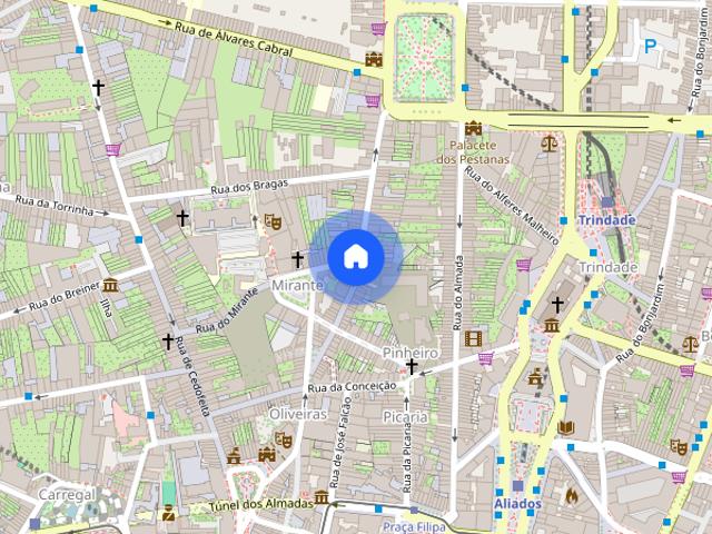 Duplex T2 para alugar no Porto