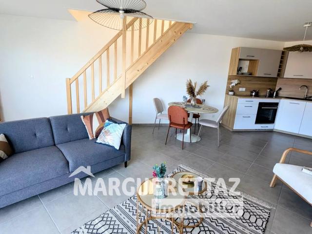 DUPLEX T4 avec balcon, cave et garage 85m² Saint Pierre en Faucigny