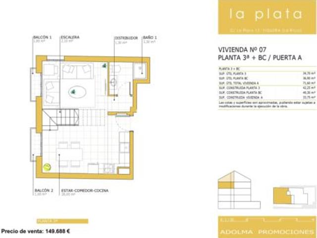 Dúplex Venta Viguera, Viguera