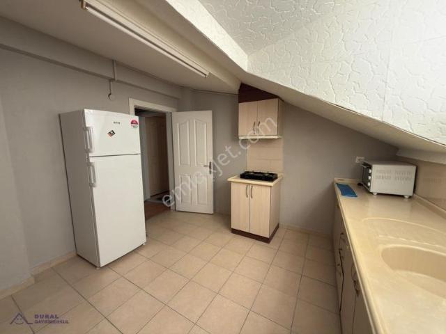 Dur Al Gayrimenkulden Kınıklı'da Kiralık 1+1 Eşyalı Çatı Katı