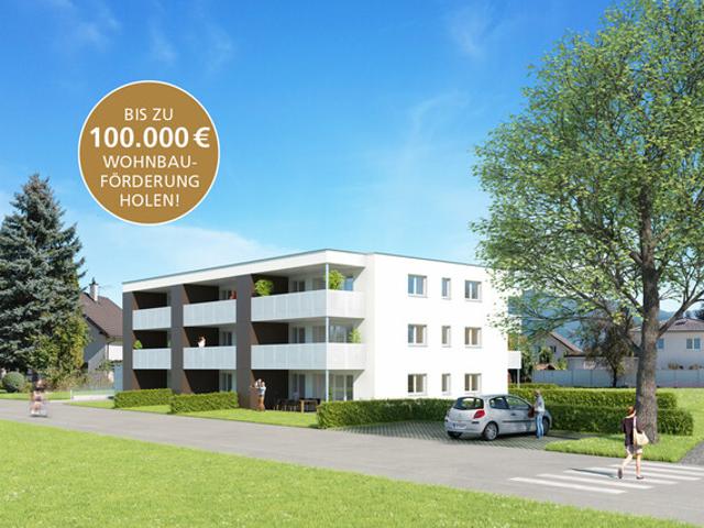 Durchdachte 4 Zi Wohnung mit optimaler Süd West Ausrichtung