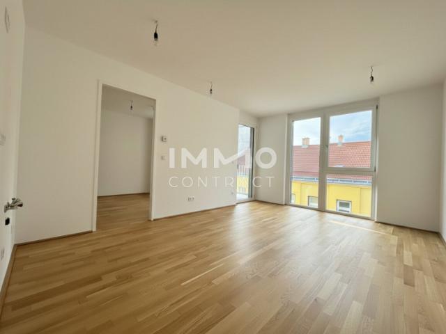 Durchdachte 2 Zimmer Balkonwohnung – top angebundener Erstbezug BEIM DONAUUFER