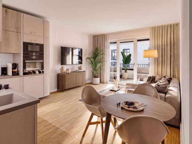 Durchdachte 3 Zimmerwohnung mit 2 Balkonen und 2 Bädern