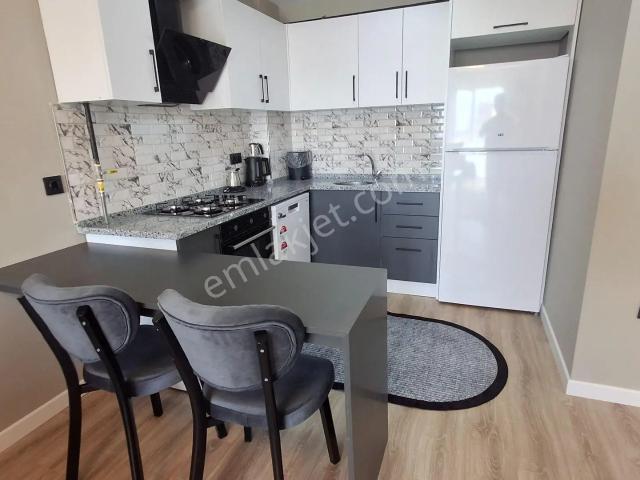 Düzce Konuralp'te Sıfır, Eşyalı 1+1 Kiralık Daire