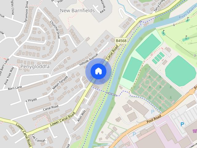 Dysart Terrace, Canal Road, Newtown, Powys, SY16