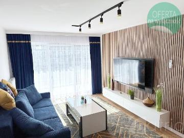 Apartament z widokiem na rzekę, basen i garaż