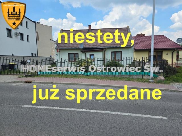 Działka z domem do remontu, garaż, 2647 m², Ostrowiec