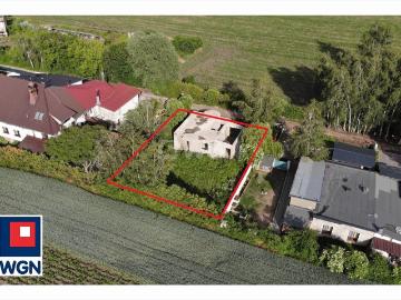 Działka z rozpoczętą budową domu 132 m2, MPZP, Pelikan