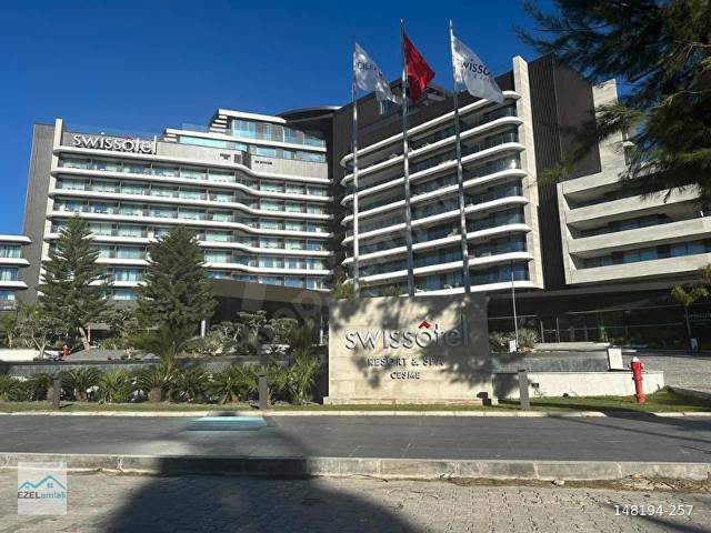 Çeşme Ilıca'da Swiss Otel Rezidanse Kiralık 2+1 Daire