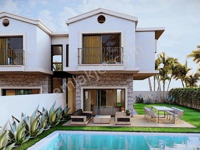 Çeşme Reisderede Deniz Manzaralı Havuzlu 3+1 İkiz Villa Proje
