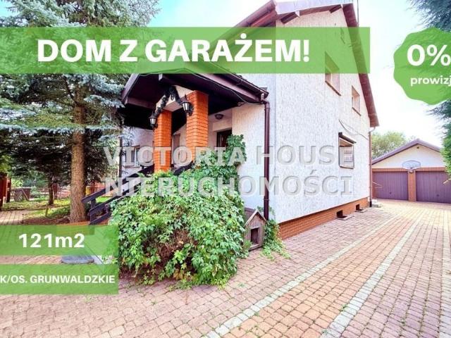 Dom wolnostojący z garażem na Osiedlu Grunwaldzkim