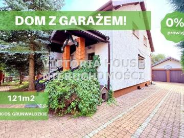 Dom wolnostojący z garażem na Osiedlu Grunwaldzkim