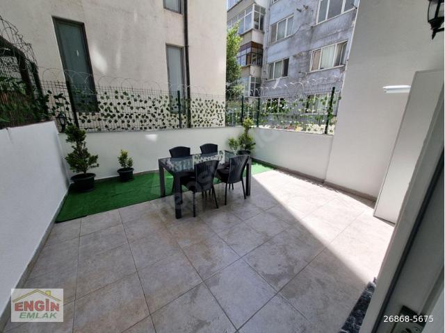 EŞREF EFENDİ SK. 1+1 80 M2 YENİ BİNADA BAHÇELİ FULL EŞYALI DAİRE