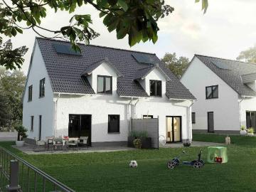 E Werden, DHH, FÖRDERBAR!, 107m² Wfl 166m² Grund, Garage, NEUBAU KFW 40