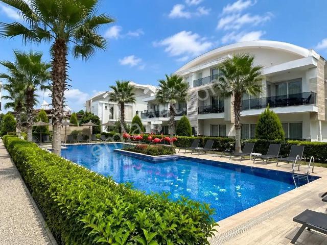 Eşyalı 1+1 Belek'in En İyi Sitesinde Kiralık Daire Olimpik Havuz