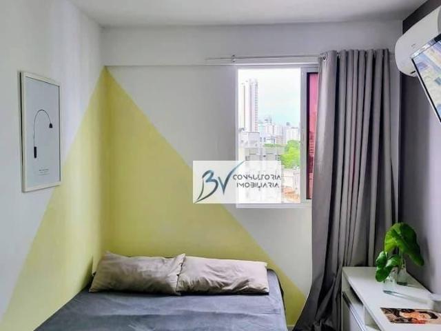 Ec Alugo Apartamento 55 m, 02 Quartos, Mobiliado, Predio Novo Com Lazer
