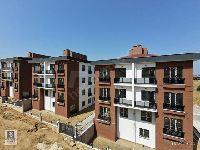 ECEABAT'IN GÖZDESİ ENGİNKENT'TE SATILIK DENİZ MANZARALI 1+1