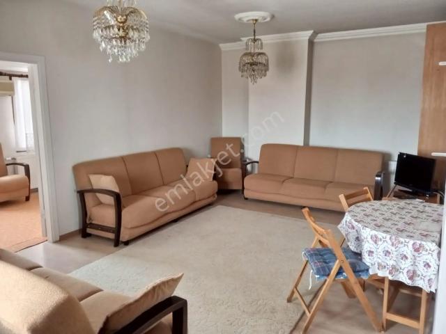 Ecf Emlak'tan Park Cepheli Teraslı Eşyalı Kiralık 1+1 Daire