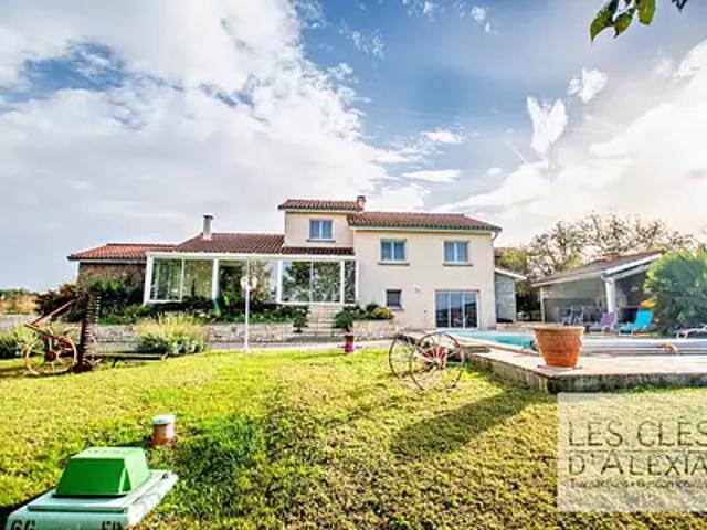 Echalas 69700 Achat / Vente maison 5 pièces t5 piscine
