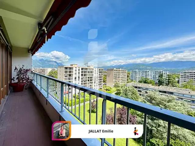 Echirolles 38130 Achat / Vente appartement 5 pièces t5 au dernier étage