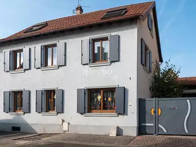 Eckbolsheim 67201 Achat / Vente maison 6 pièces t6 terrasse parking