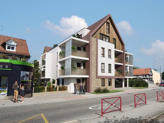 Eckbolsheim en plein hypercentre