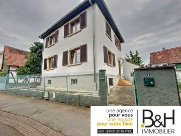 ECKBOLSHEIM Maison au calme avec beau jardin
