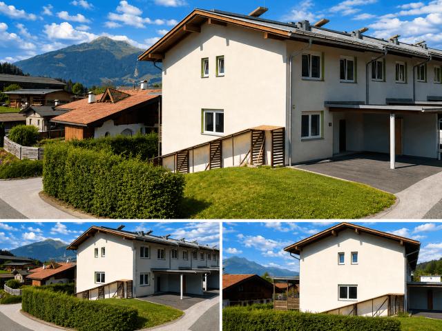 Eckreihenhaus in sonniger Lage mit Garten, Terrasse und Balkon