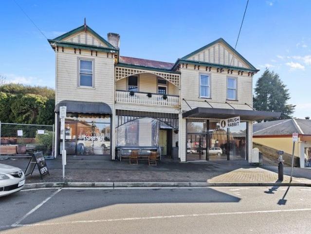 Eclectic shopfront and townhouses