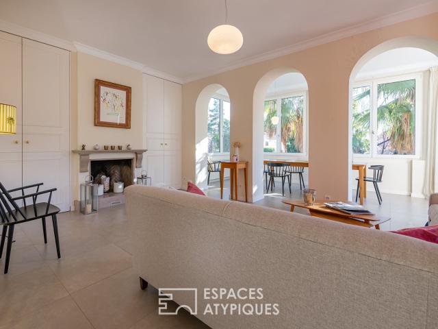 Ecrin Art déco et lignes contemporaines à Villefranche sur M. 143m² Villefranche sur Mer