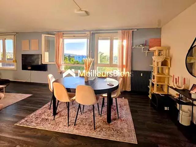 Ecrouves 54200 Achat / Vente appartement 4 pièces t4 cave balcon