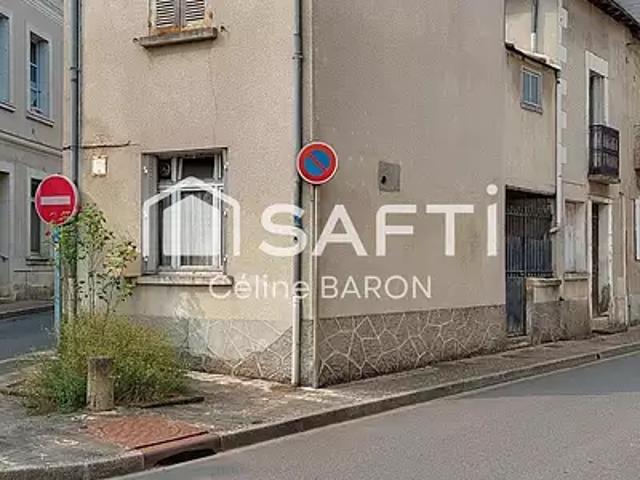Ecueillé 36240 Achat / Vente maison 4 pièces t4 balcon