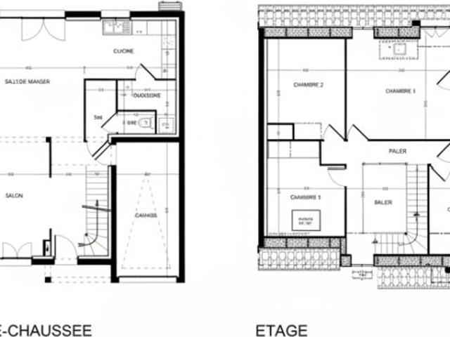 Ecurie maison individuelle T5117 m2