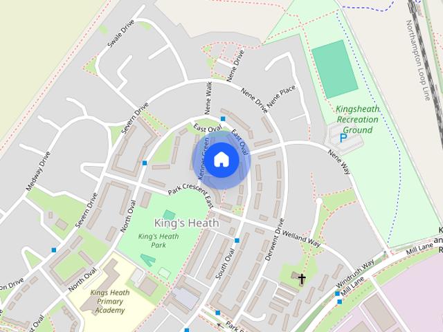 East Oval, Kings Heath, Northampton, NN5