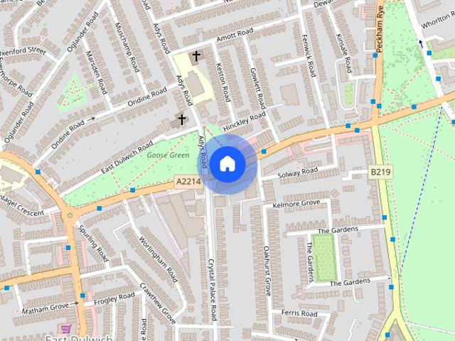 East Dulwich Road London SE22