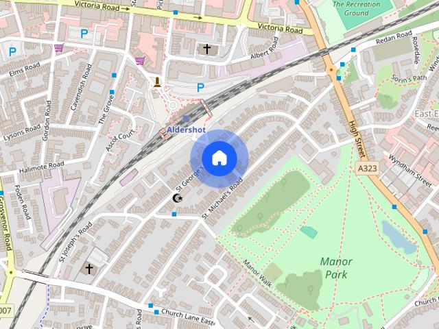 East Station Road, Aldershot, Hampshire, GU12
