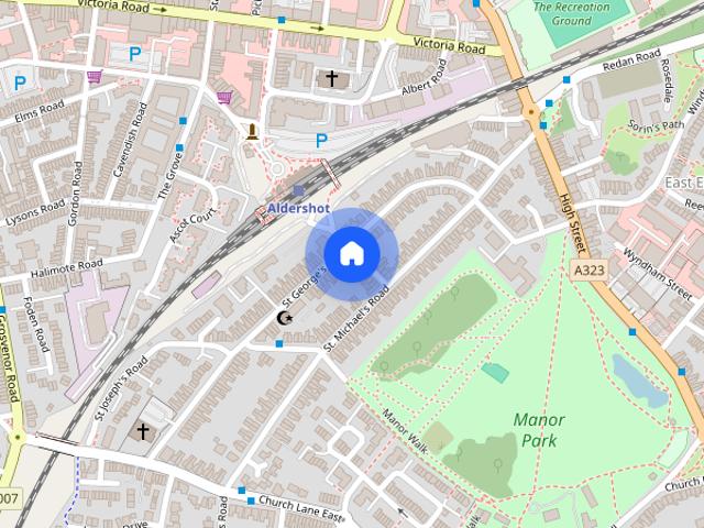 East Station Road, Aldershot, Hampshire, GU12