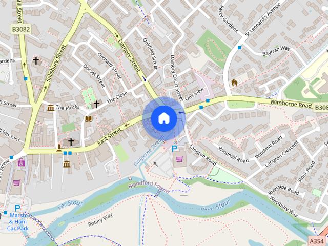 East Street, Blandford Forum, Dorset, DT11