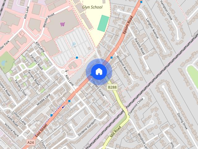 East Street, St. Georges Court, KT17