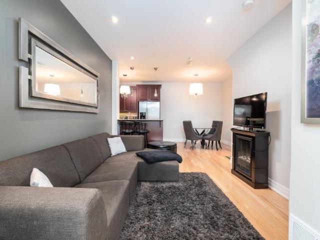 East York Toronto Furnished Townhouse Rental on Westwood Avenue – Spacious 3 Bedroom plus 2.5 Bathroom with Garage and Balcony