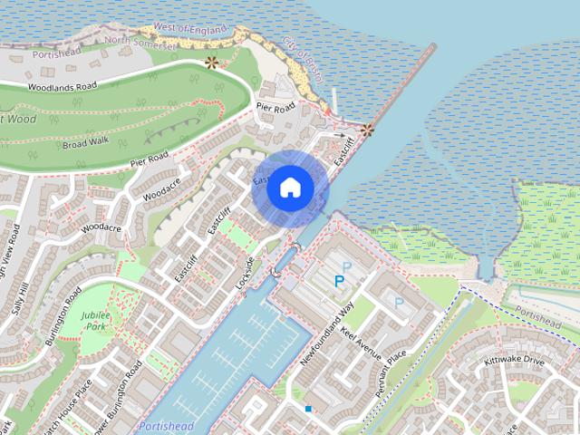 Eastcliff, Portishead, Bristol, Somerset, BS20