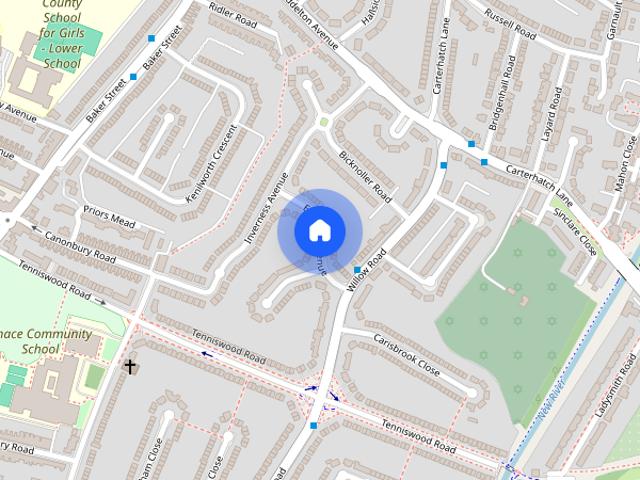Eastbury Avenue, Enfield, Middlesex, EN1
