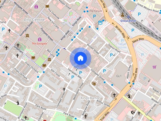 Eastgate Street, Central, Gloucester, GL1