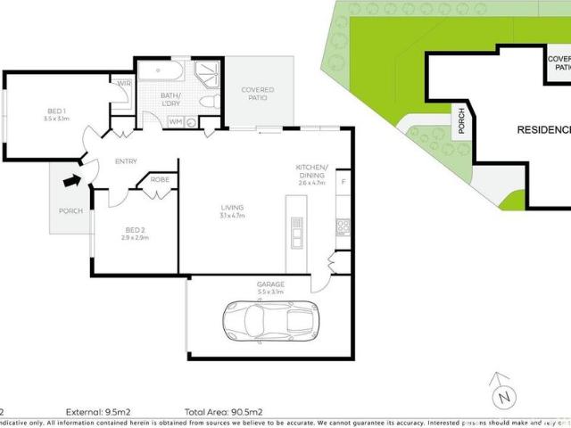 Easy Living 2 Bedroom Villa