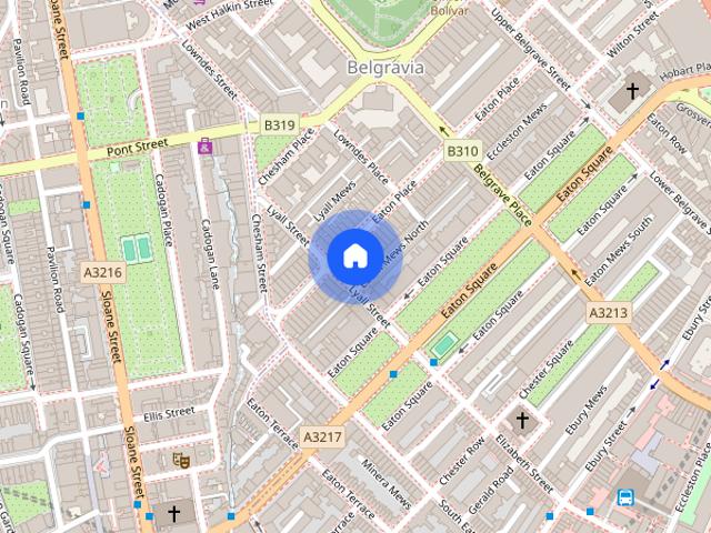 Eaton Place, Belgravia, SW1X
