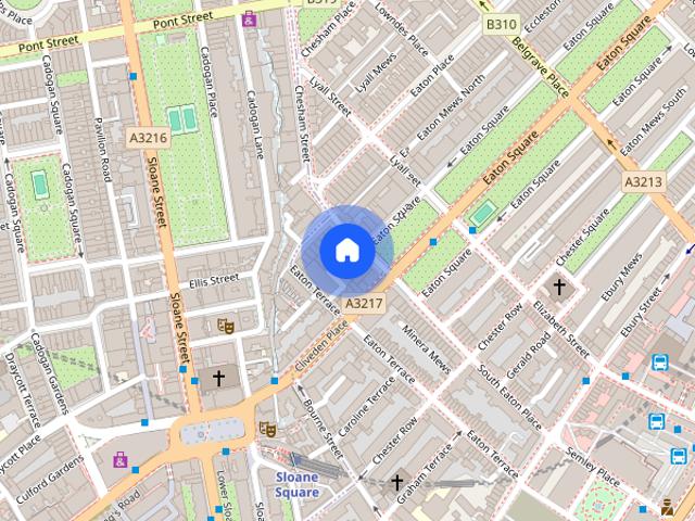 Eaton Square, Knightsbridge, SW1W