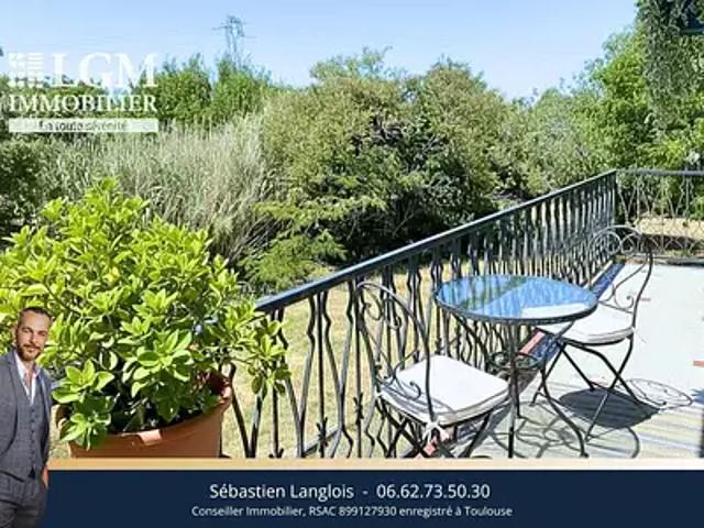 Eaunes 31600 Achat / Vente appartement 3 pièces t3 balcon
