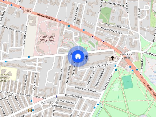 Ebberston Terrace, Hyde Park, Leeds, West Yorkshire, LS6